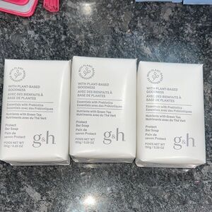 White Bar Soap with Green Tea